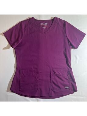 Grey’s Anatomy Purple Scrub Top Medium